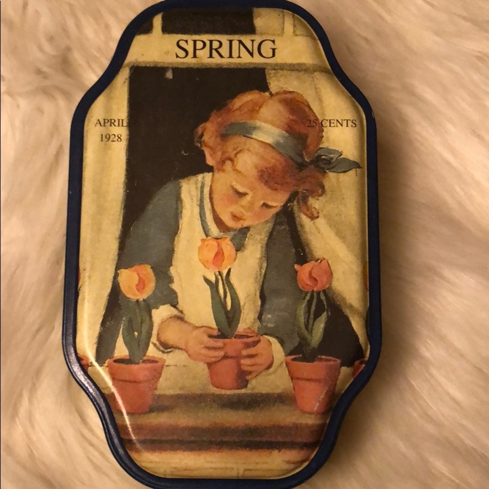 Good House Keeping Vintage Spring 1928 Spring Tin